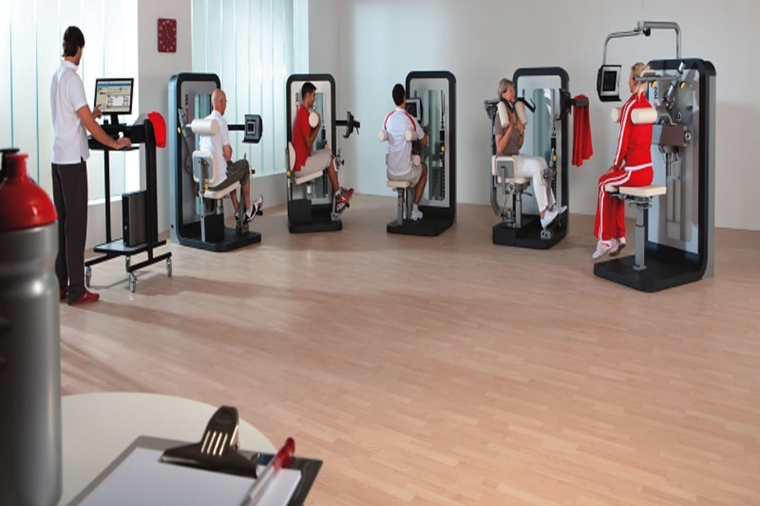 Kraft Training mit Isokinetik